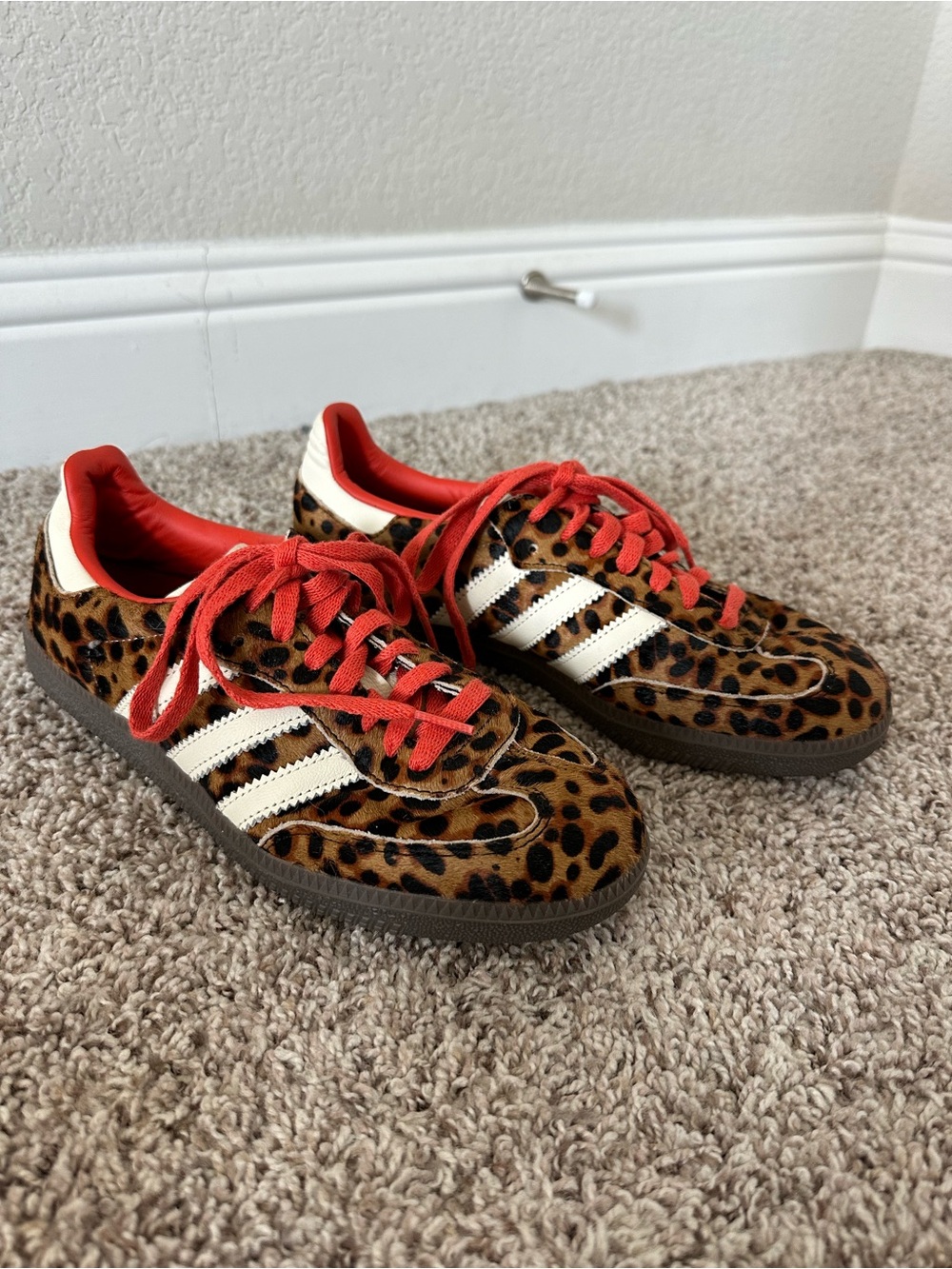 Women's Samba OG 'Cheetah Pack - Preloved Red